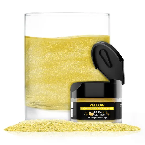 Miniatura 46 de Brew Glitter - Purpurina comestible para bebidas, cócteles, cerveza, adornar bebidas Certificado Kosher y Halal 100% comestible y de grado Azul