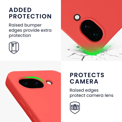 Miniatura 629 de kwmobile Funda Compatible con Google Pixel 6 Pro - Funda de teléfono de silicona TPU con acabado suave - Azul Arrecife