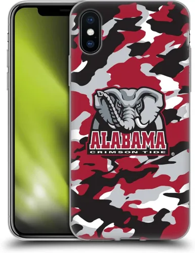 Miniatura 282 de Head Case Designs Funda de gel suave con licencia oficial de la Universidad de Alabama UA Collage compatible con Apple iPhone 13 Pro Max
