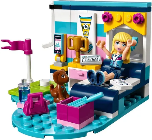 Miniatura 4 de LEGO Friends 41328 Cuarto de Stephanie - Conjunto de construcción (95 piezas)