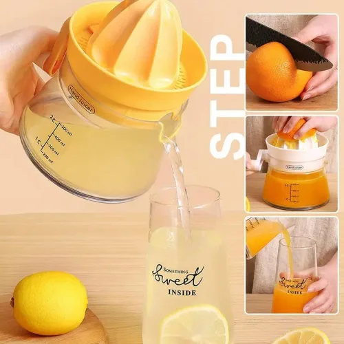 Miniatura 2 de 2-In-1 Hand Lemon Citrus Juicer Machines - Manual Lemon Lime Citrus Orange Juice Squeezer, Multifunction Fruit Juicer Machine With Container Kitchen