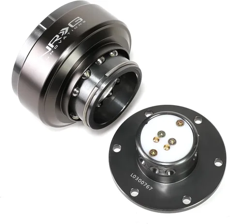 Miniatura 5 de NRG Innovaciones. Liberación rápida, Plomizo/ titanio cromo (Gun Metal Body/Titanium Chrome)