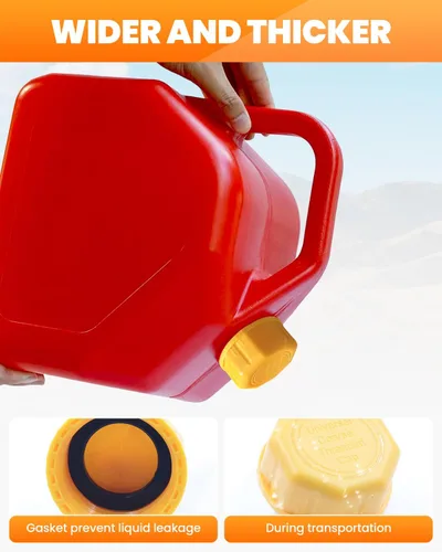 Miniatura 4 de 4 piezas de tapa de lata de gas, tapa de repuesto para contenedores de almacenamiento de gasolina, tanques de combustible, jarras de agua - Diseño