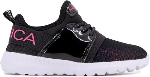Miniatura 2 de Nautica - Tenis modernos y con detalles metálicos para niñas, zapato deportivo para correr con cordones I kappil I (niña grande, niña pequeña, niña)