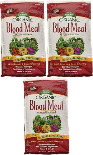 Espoma Fertilizante orgánico de harina de sangre 12-0-0 Fuente de alimento vegetal totalmente natural de nitrógeno para jardinería orgánica. para