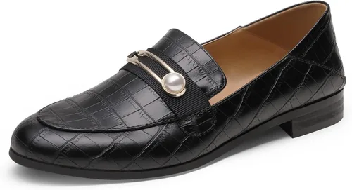 DREAM PAIRS Loafers for Women Slip On Comfortable Round Toe Casual Fashion Flats Driving Shoes