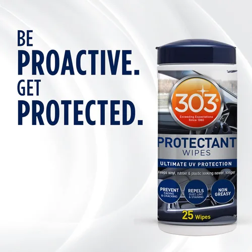 Miniatura 5 de 303 Products Toallitas protectoras para automóviles - Ayuda a prevenir la decoloración y el agrietamiento, repele el polvo, la pelusa y las manchas