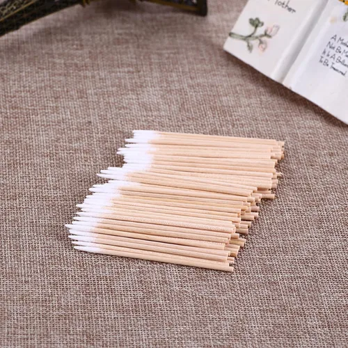 Miniatura 4 de 1600 hisopos de algodón puntiagudos de 2.75 pulgadas, hisopos de algodón microblading de 2.75 pulgadas, puntas de precisión, hisopos de algodón