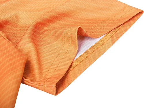 Miniatura 5 de Derminpro Polo de golf de manga corta con cuello elástico para hombre, de secado rápido