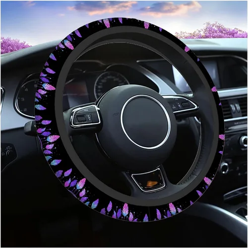 Miniatura 19 de Swono - Fundas para volante de coche con diseño de patas de gato, lindas patas de gatito o patas de perro, universal para mujeres, niñas, de Cat Paws