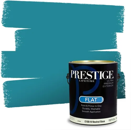 Miniatura 81 de PRESTIGE Pintura interior e imprimación en uno, azul cielo, semi-brillante, 1 galón