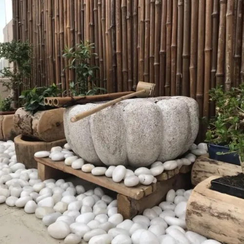 Miniatura 3 de YISZM Rocas blancas de río de 40 libras para paisajismo, guijarros naturales de 2 a 3 pulgadas para plantas de interior, piedras decorativas Blanco