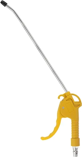Miniatura 9 de HARFINGTON Pistola de soplado de aire de acero inoxidable de alta presión con boquilla angular de 4 pulgadas de largo, mango de 5.906 in para Rojo