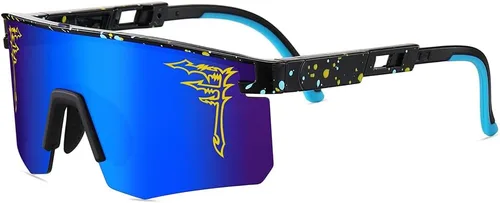 Miniatura 11 de ACEXPNM Gafas de sol de béisbol de dos tamaños UV400 para adultos, niños y jóvenes, hombres y mujeres, para deportes al aire libre
