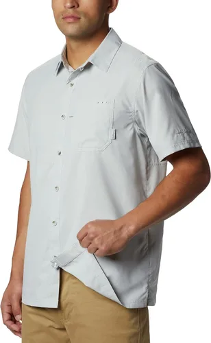 Miniatura 7 de Columbia Camisa PFG Slack Tide Camp para hombre Gris (Cool Grey)