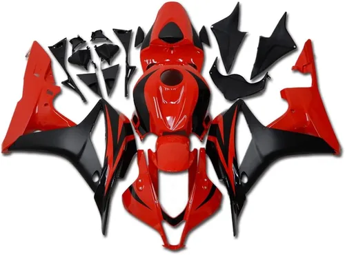 Miniatura 31 de Carenado negro brillante para Honda 2007 2008 CBR600RR CBR 600RR nueva inyección ABS plásticos cuerpo kit cuerpo trabajo 07 08