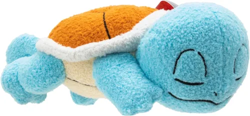Miniatura 5 de Pokémon 5" Squirtle, Charmander, Bulbasaur durmientes, paquete de 3 peluches - Licencia oficial - Auténtico set de figuras de juguetes de peluche