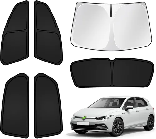 Miniatura 129 de T TGBROS Parasol para parabrisas para Honda Civic 2022-2025 2026, parasol grueso con bloqueo UV y opaca, para privacidad, plegables, 8 accesorios