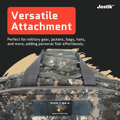 Miniatura 3 de Jestik Parche de PVC, Parches Divertidos, Parche Táctico Humorístico de Moral con Cierre de Gancho y Bucle, Parches Bonitos para Mochilas, Uniformes