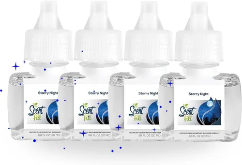 Miniatura 18 de Scent Fill Ambientador enchufable de sidra de manzana, 4 recambios de aceite perfumado