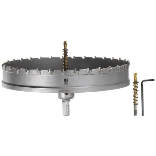 Miniatura 22 de HARFINGTON Cortador de carburo de sierra de agujero de metal de 0.472 in / 0.47 pulgadas de diámetro para acero inoxidable, metal, aleación