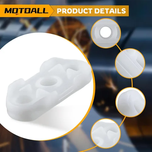Miniatura 4 de MOTOALL Clips guía de regulador de ventana para Roadmaster Impala Caprice Fleetwood Delta 10 Pcs