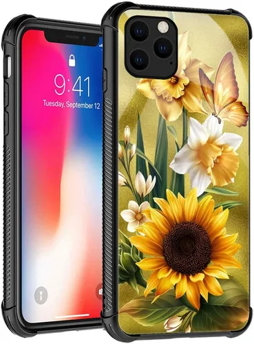 Miniatura 13 de Funda compatible con iPhone 12 Mini, diseño de mariposa en el espacio, compatible con funda para iPhone 12 Mini, para niñas y mujeres, a prueba