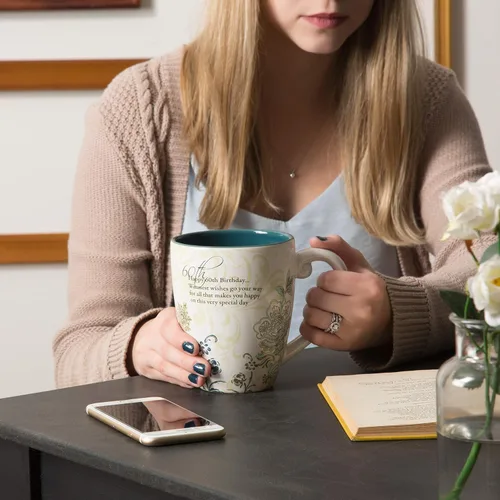 Miniatura 7 de Taza con texto en inglés «Mark My Words Happy Birthday», 4-3/4 pulgadas, capacidad de 20 onzas