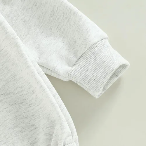 Miniatura 25 de FYBITBO Sudadera de cuello redondo para bebé niña y niño, mameluco de burbujas, camisa de manga larga, traje de San Valentín, ropa de otoño