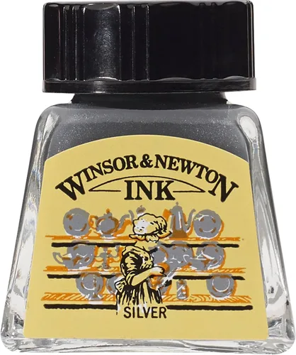 Miniatura 25 de Winsor & Newton - Bote de tinta para dibujo Dorado