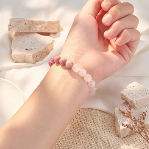 Miniatura 3 de HGDEER Get Well Soon Gifts - Pulsera curativa de amatista natural para mujeres, hombres, adolescentes y niñas, Metal, Sin gemas.