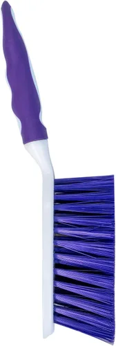 Miniatura 8 de Fabuloso Juego de cepillo y recogedor compacto de escoba de mano con almacenamiento a presión y orificio para colgar, barrido rápido para cocina
