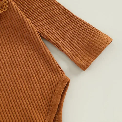 Miniatura 5 de fhutpw Ropa para bebé recién nacida, conjunto de 3 piezas para otoño e invierno