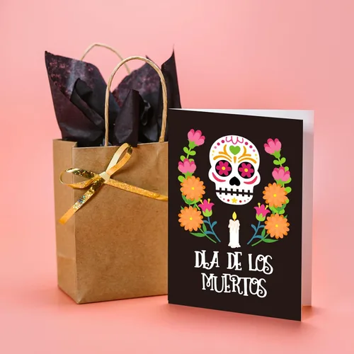 Miniatura 5 de INFUNLY 3 troqueles de corte de calavera de metal para hacer tarjetas, cortadores de velas, flores, troqueladas, plantillas de relieve para Palabras