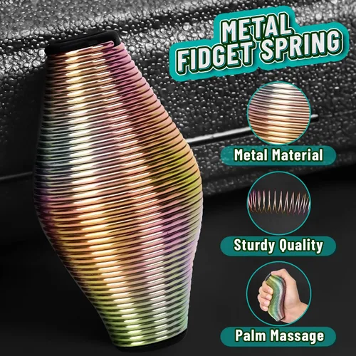 Miniatura 2 de Juguetes de resorte de metal CHESLICR para adultos, relleno para cestas de Pascua, regalo para niños, adolescentes, chicos y hombres, artículos