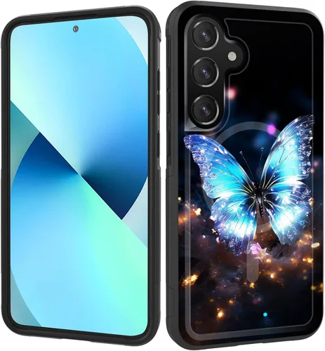 Miniatura 267 de Funda magnética para Galaxy A16 5G, [compatible con MagSafe] [protección contra caídas de grado militar] Funda resistente a prueba de golpes
