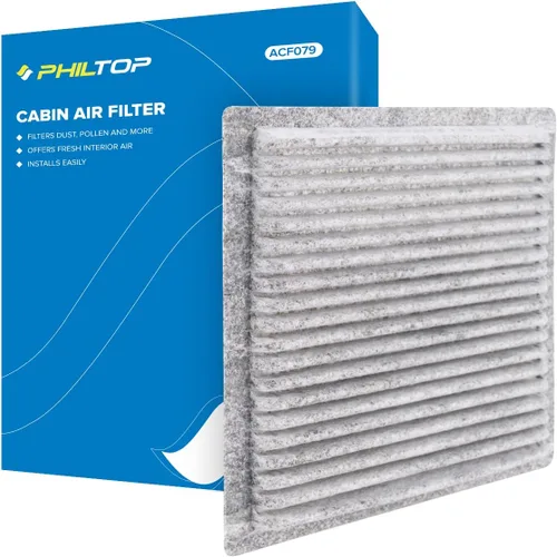 Miniatura 10 de PHILTOP Filtro de aire de cabina, reemplazo para CF9846A, Prius 2001-2009, Sienna LE 2004-2009, 4Runner 2003-2009, filtro de cabina Premium ACF016