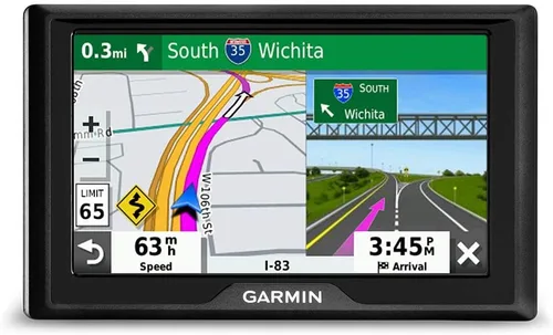 Garmin Drive 52, navegador GPS con pantalla de 5 pulgadas, menús simples en pantalla y mapas fáciles de ver (renovado)