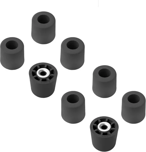 Miniatura 8 de 4 parachoques grandes extra altos #2-1 pulgada de alto x 1.10 pulgadas de ancho, hechos en Estados Unidos, resistentes y sin marcas para muebles