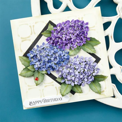 Miniatura 14 de Lapoo Troquel de Corte de Metal para Scrapbooking, Marco de Fondos 3D Nuevos Troqueles de Corte DIY para Hacer Álbumes Tarjetas Decoración Girasol A