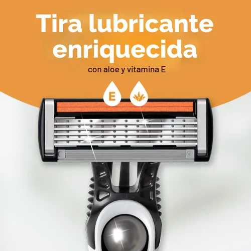 Miniatura 4 de BIC Flex 5 - Maquinilla de afeitar desechable para hombres, rasuradora de piel sensible para un afeitado suave, cómodo y cerrado, juego de 4 piezas