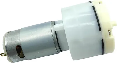 Miniatura 4 de 12V 15LPM Gran Flujo Alta Presión Mini 555 Bomba de aire de vacío Bomba de diafragma de succión de presión negativa DIY Packer Inflador