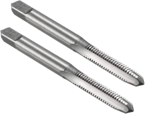 Miniatura 15 de uxcell - Grifos métricos de máquina M0.8 x 0.2mm H2 de acero de alta velocidad con 3 hélices rectas para roscado de tornillos, herramienta