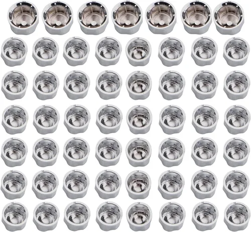 Miniatura 6 de 55 piezas de tapas de tornillo de motor negras para Harley Touring Electra Glides Road Glides Road Kings 1999-2016 y Softail 1999-2017
