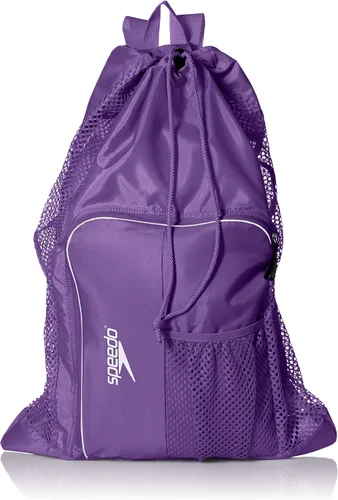 Miniatura 6 de Speedo Bolsa de Equipo de Malla Ventilador Deluxe con Cordón para Adultos Unisex