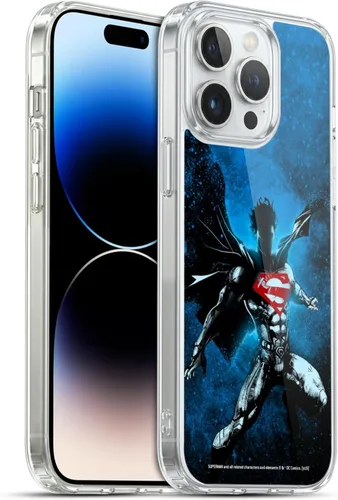 Miniatura 22 de Head Case Designs Officially Licensed Superman DC Comics Collage 80th Anniversary Gel Case [Military Grade Protection] Compatible with Apple iPhone