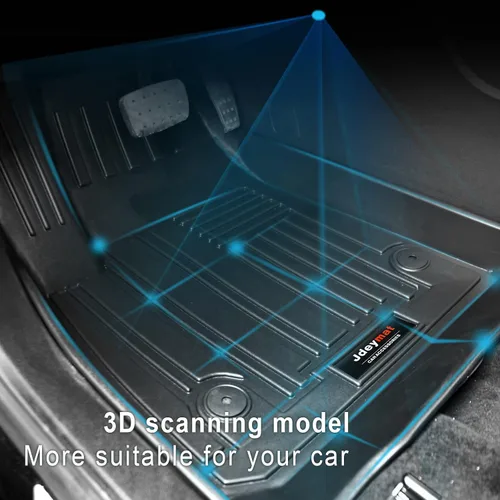 Miniatura 5 de Juego de alfombrillas personalizadas de 2 filas y revestimiento para maletero negro Compatible con 2019 2020 2021 2022 2023 2024 2025 Chevrolet