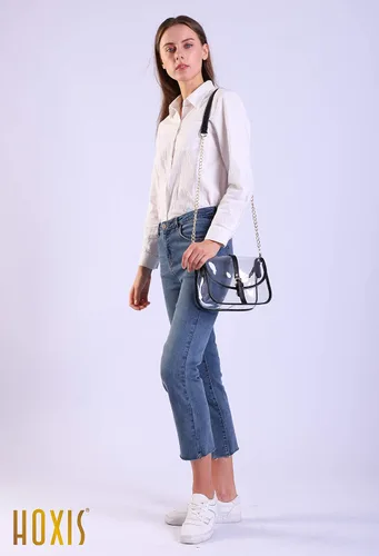 Miniatura 4 de Bolso transparente para mujer bolso de hombro con cadena transparente