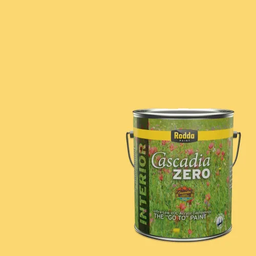 Miniatura 31 de Rodda Paint CASCADIA ZERO - Pintura e imprimación semibrillante para interiores en uno, 1 galón, azul huevo huevo azul