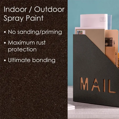 Miniatura 411 de Krylon Fusion - Pintura en aerosol adhesiva todo en uno para uso en interiores y exteriores, 12 onzas, aluminio